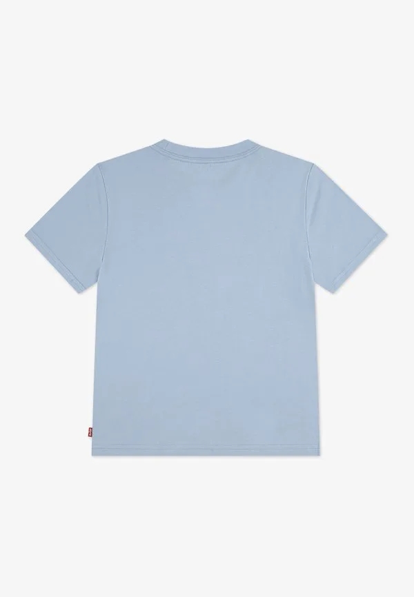 Футболка унисекс с принтом "крыло летучей мыши" Levi'S, Chambray Blue — фото 2
