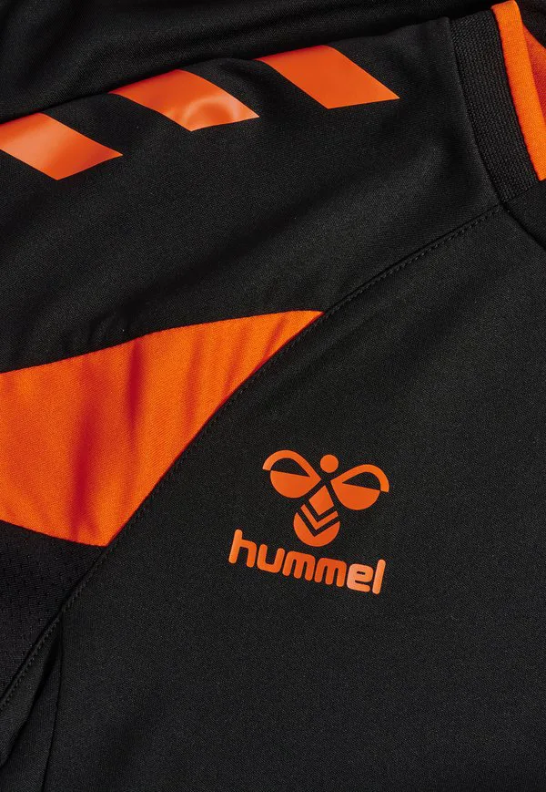 Футболка с коротким рукавом и принтом hmlcore 2.0 Hummel, Black Orange Tiger — фото 3