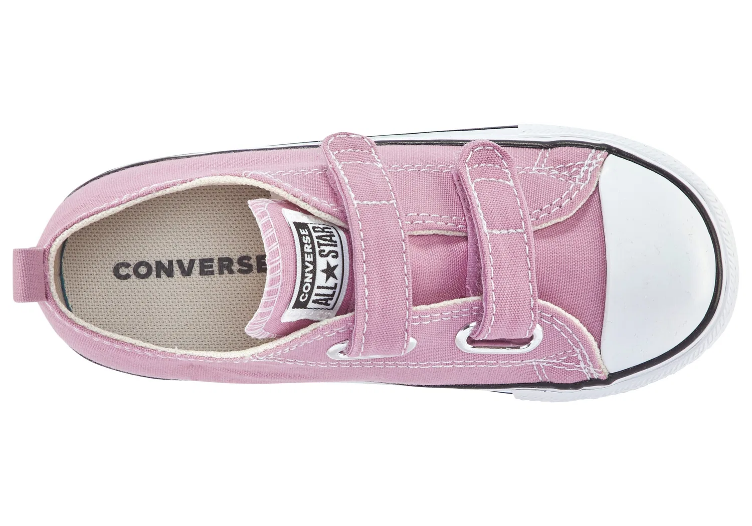 Кроссовки Converse нежно-розового цвета — фото 3