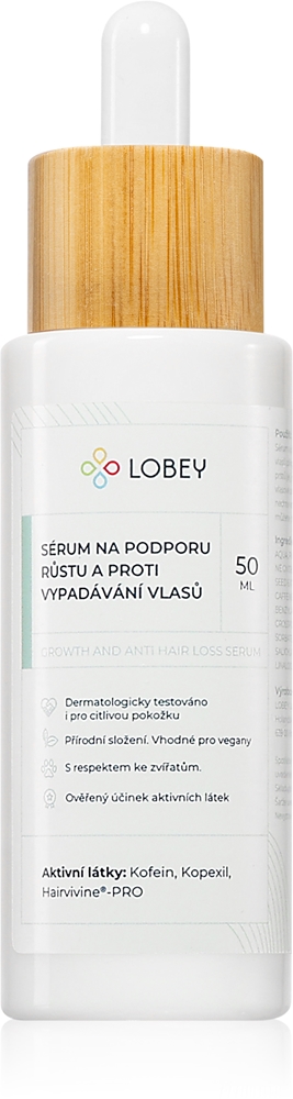 

Уход за волосами, сыворотка для роста волос Lobey, 50 мл