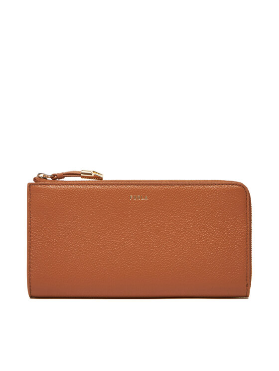 

Большой женский кошелек Goccia L Zip Around WP00471 BX3036 KH RY000 Furla, коричневый