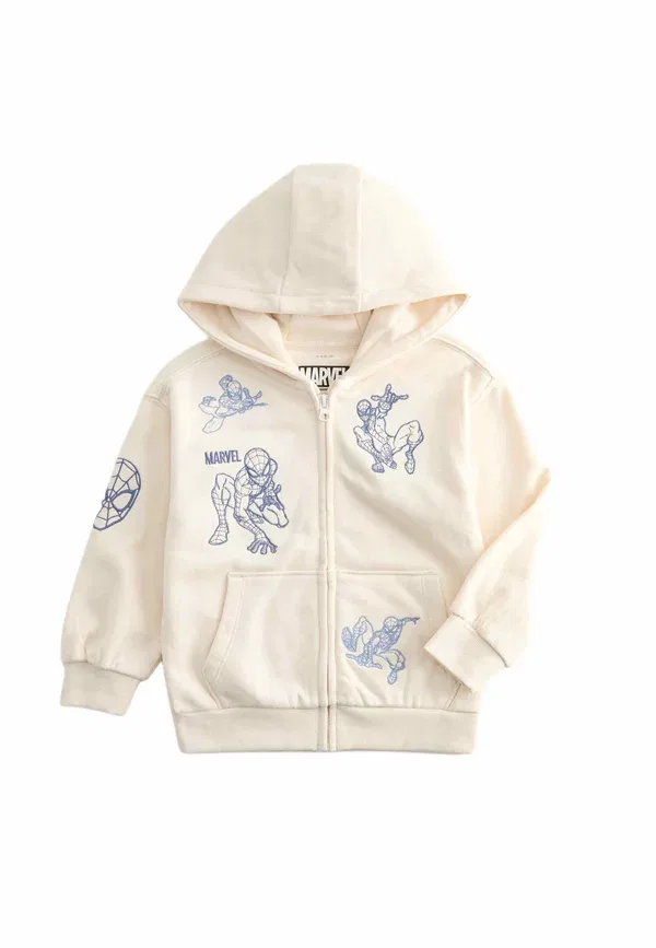 Толстовка Marvel spiderman hoodie Marks & Spencer, светло-кремовый