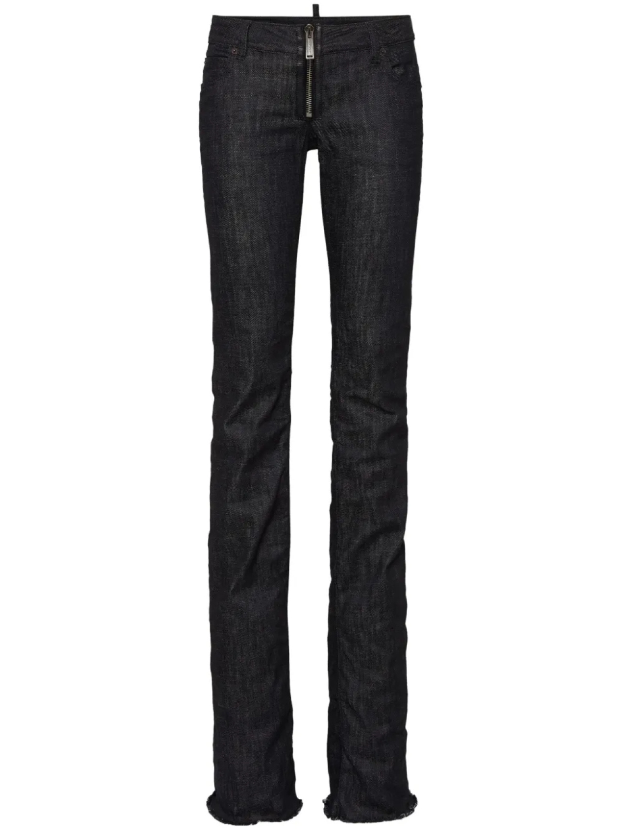 

DSQUARED2 джинсы скинни с заниженной талией, черный