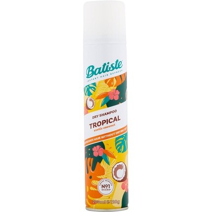 

Batiste Сухой шампунь с тропическим фруктовым экзотическим ароматом 200мл