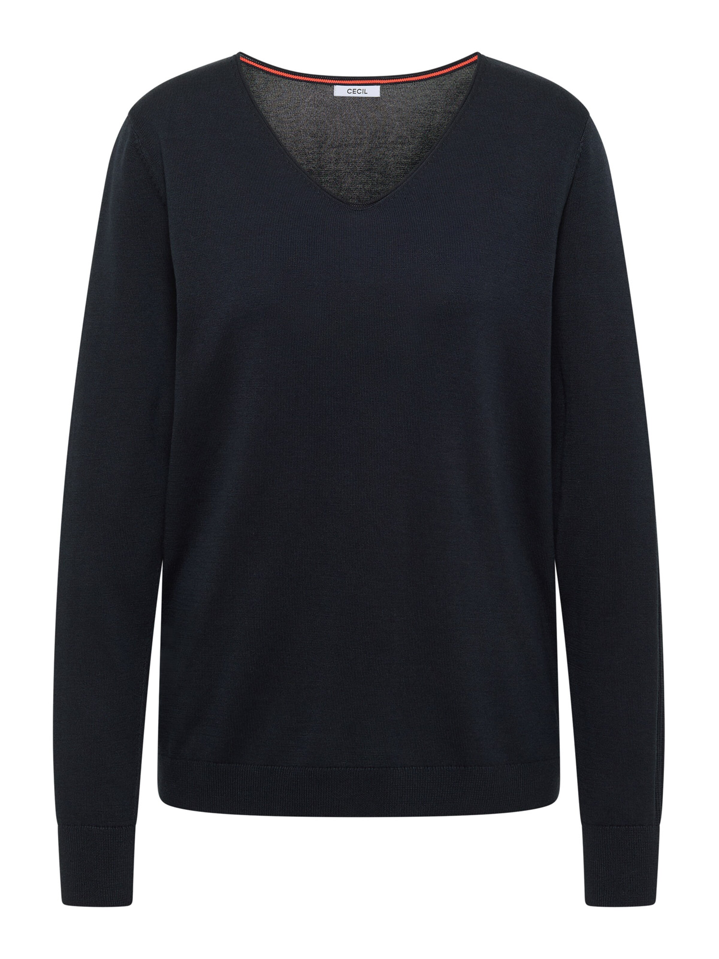 

CECIL Свитер в ночном синем