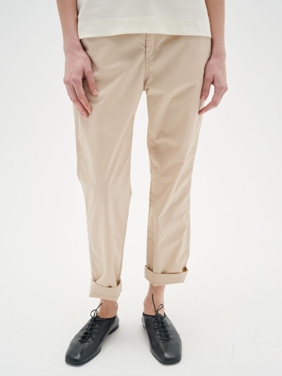 

Брюки прямого кроя InWear Annalee, цемент