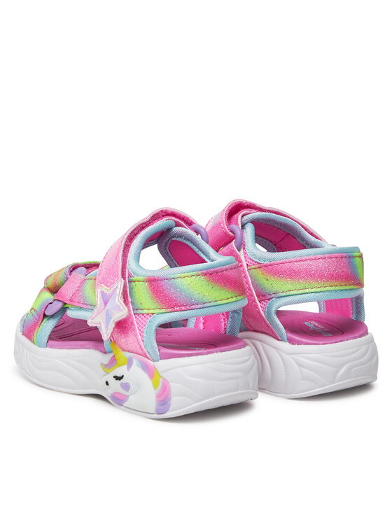 Сандалии Unicorn Dreams Sandal-Dreamy Unicorns 303107N/PKMT Skechers, розовый — фото 3