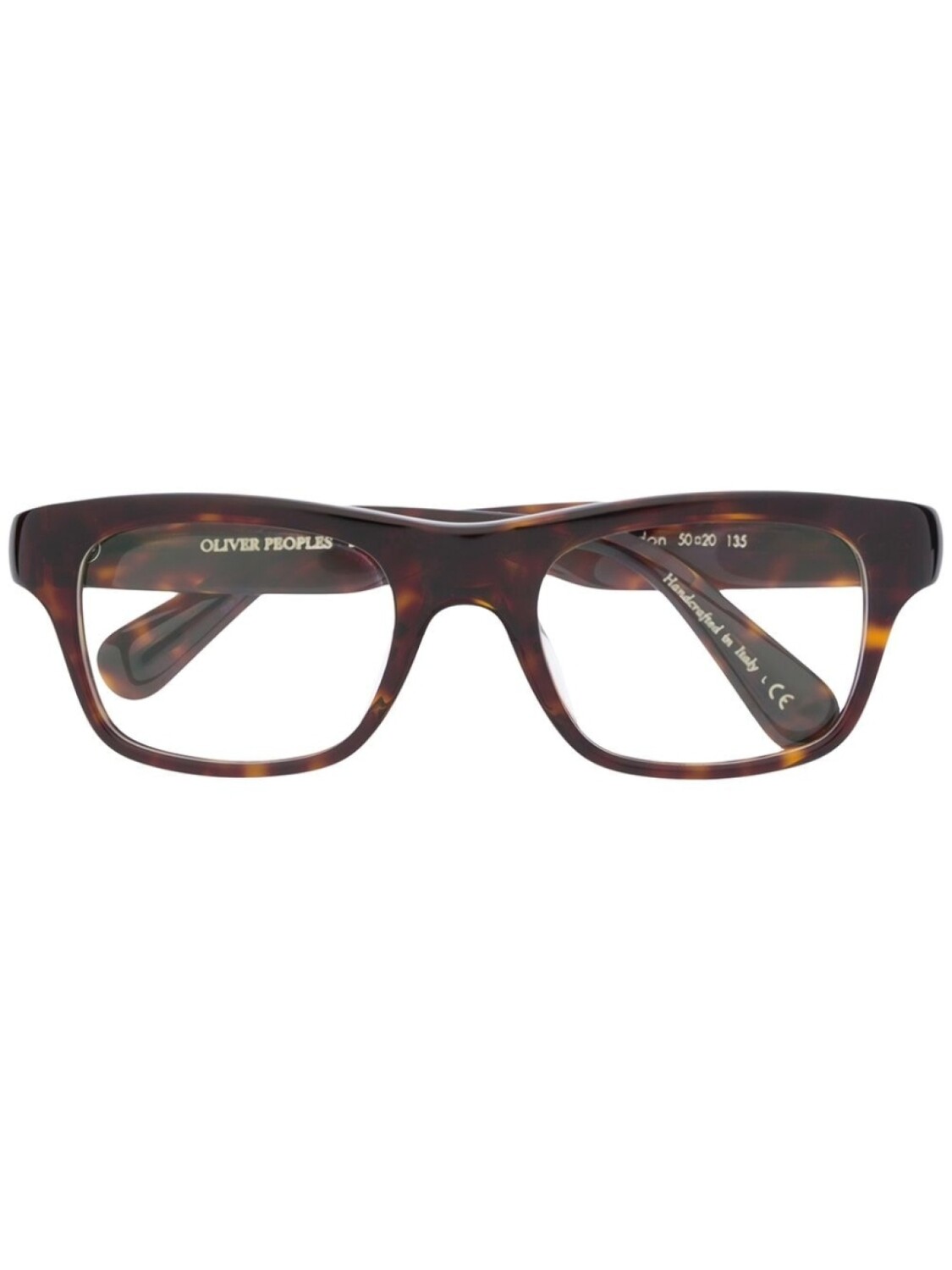 

Oliver Peoples очки Brisdon, коричневый