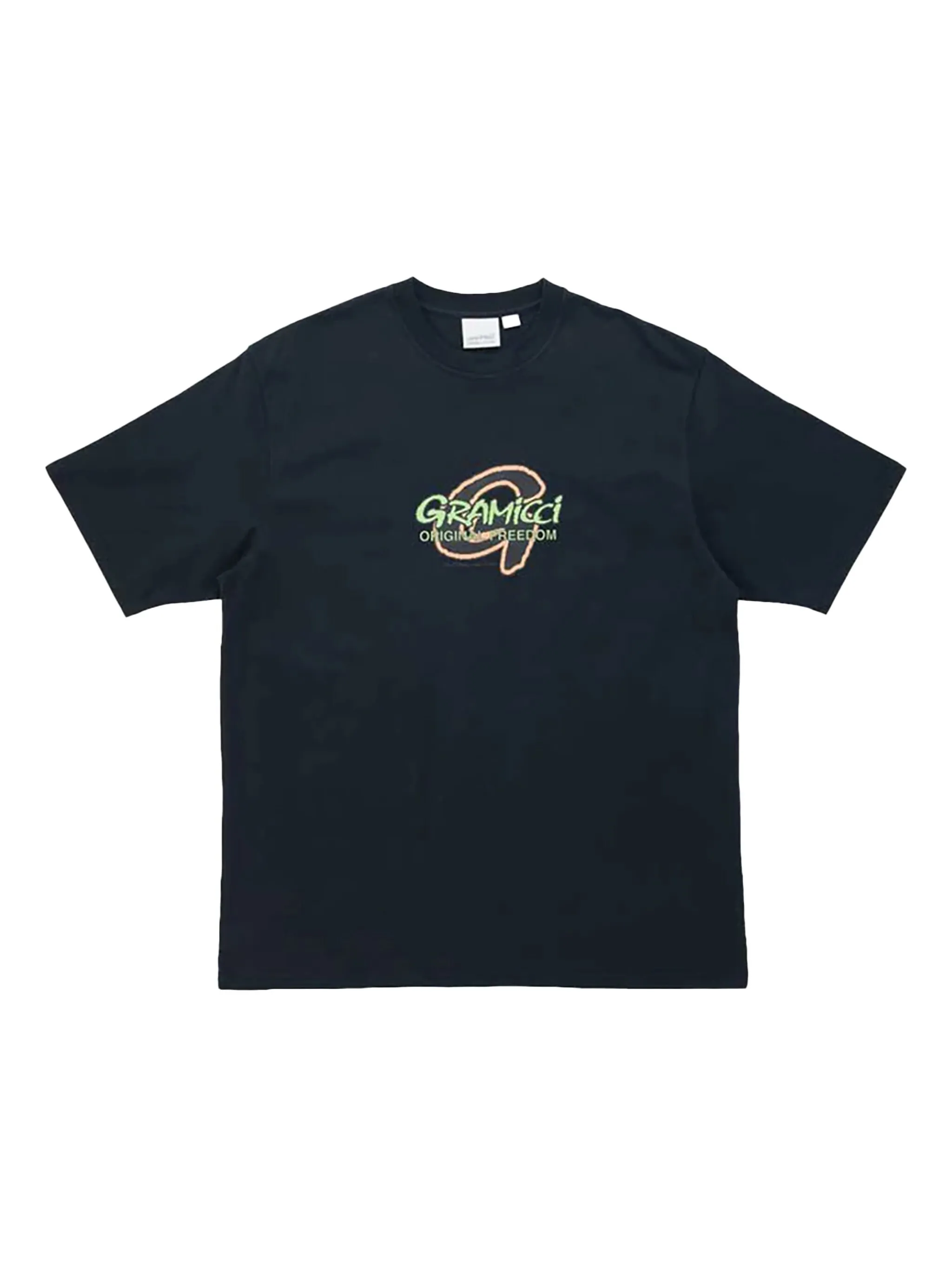 

Футболка с круглым вырезом и логотипом Gramicci, черный