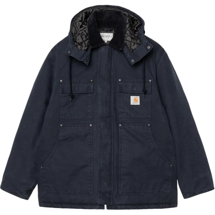 

Амбэл куртка с капюшоном Carhartt WIP, темно-синий