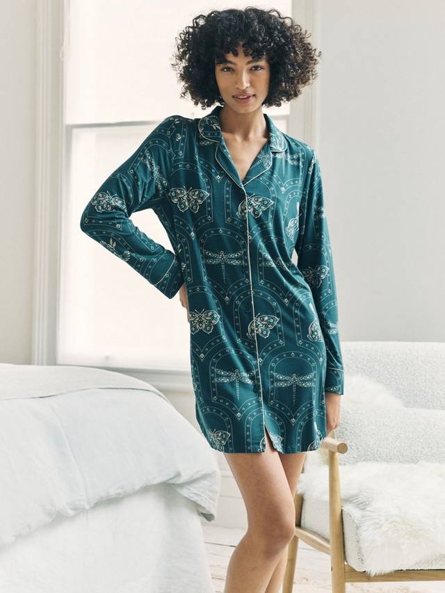 

Ночная сорочка Twilight Glade из TENCEL Modal Chelsea Peers, Teal