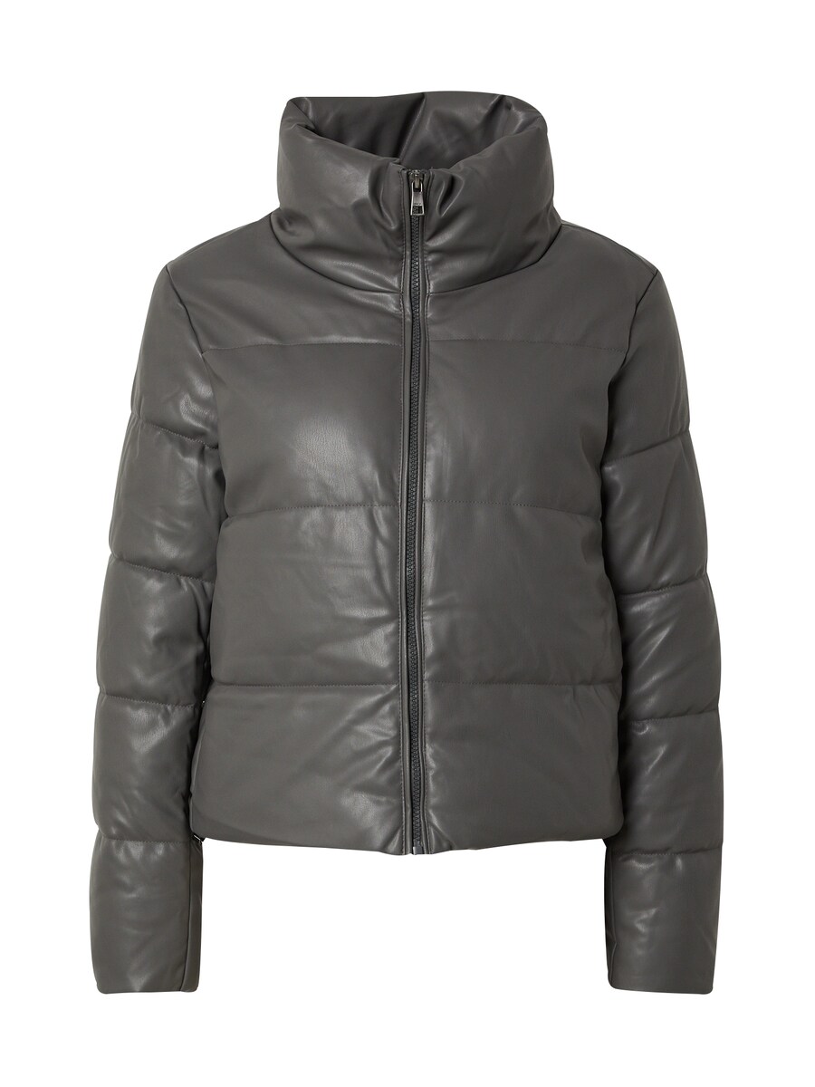 

Кожаная куртка ONLY Between-Season Jacket ONLELSIE, темно-серый