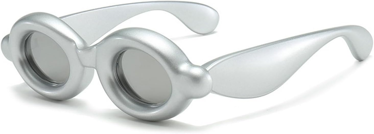 

Laureles Модные солнцезащитные очки неправильной квадратной формы для женщин с градиентным переходом, уникальные солнцезащитные очки с волнообразным эффектом для мужчин, очки UV400, C7