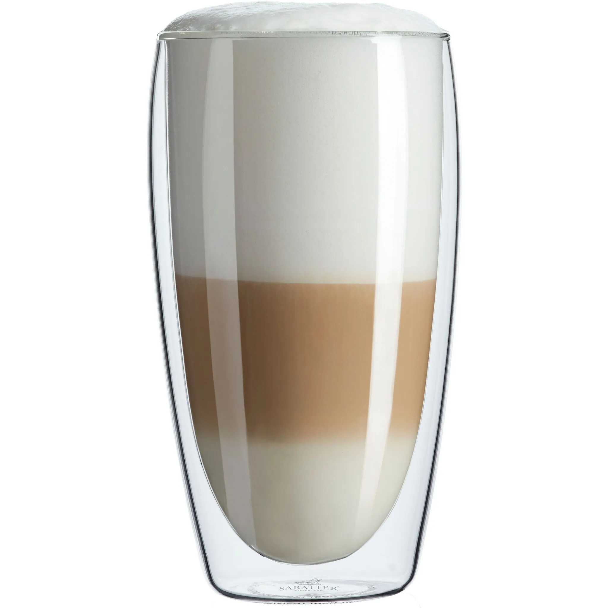 

Стакан SABATIER International Latte Macchiato (набор, 2 шт., 2 стакана для кофе), выдувной, 350 мл, 2 шт, цвет transparent