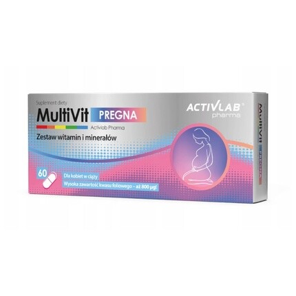 

Мультивит Прегна - 60 капсул Activlab Pharma