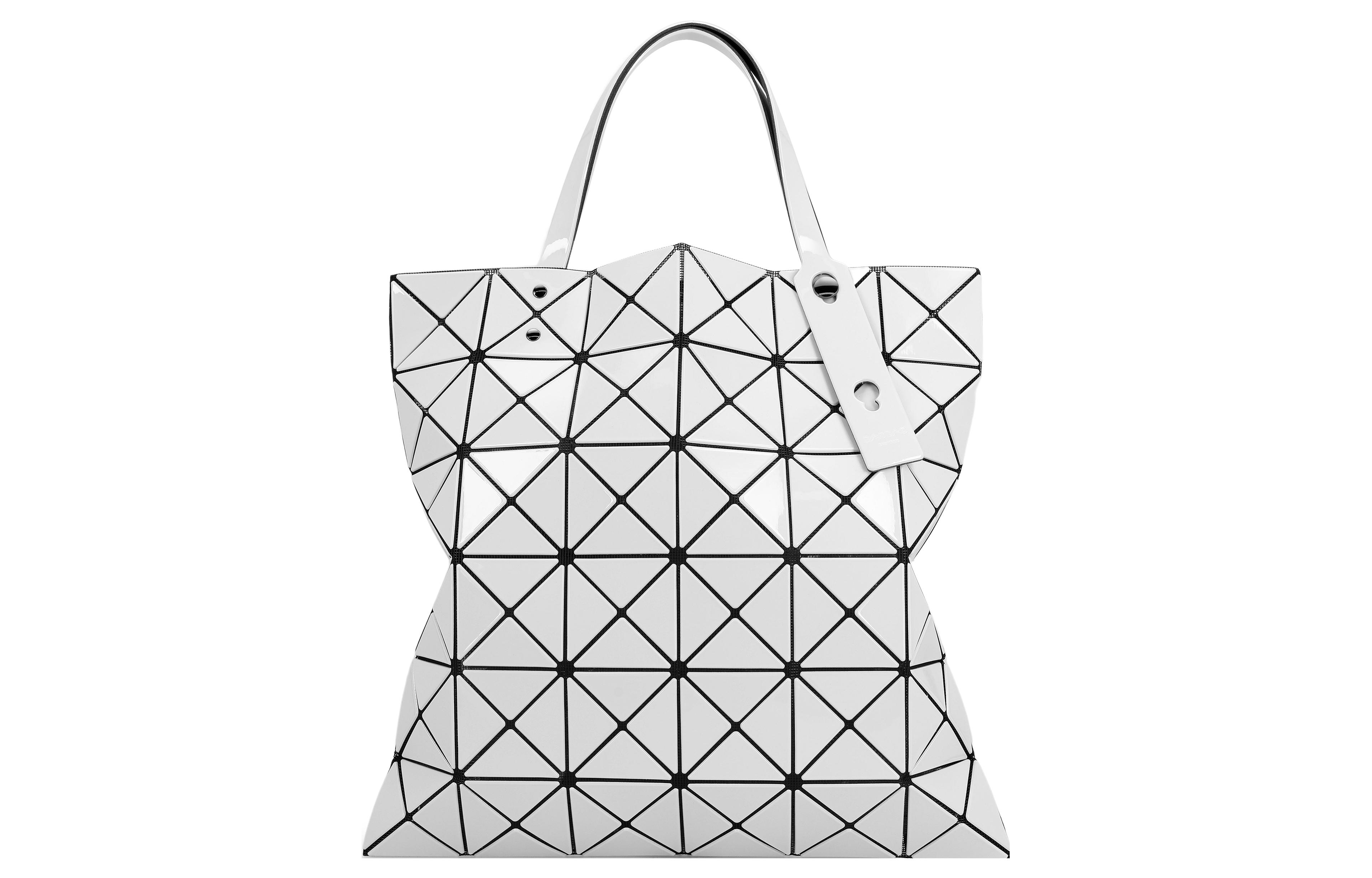

ISSEY MIYAKE Люминесцентная глянцевая виниловая сумка через плечо