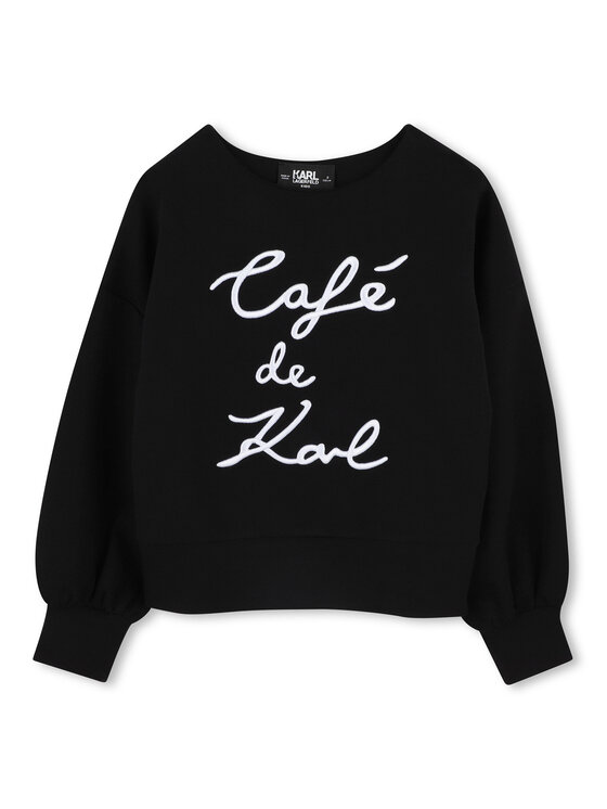 

Толстовка обычного кроя Z30473 S Karl Lagerfeld Kids, черный