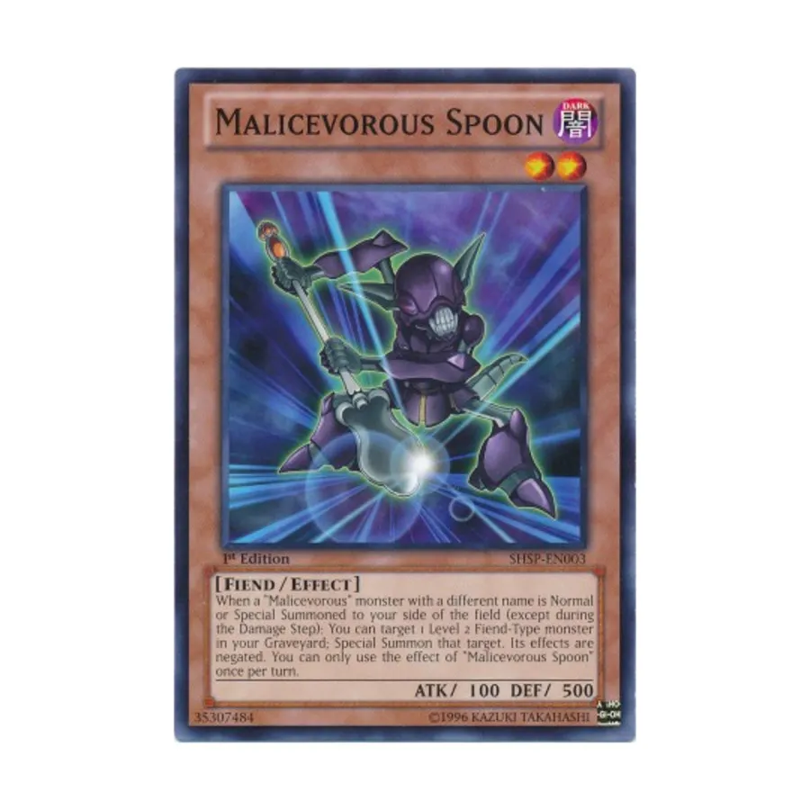 

CCG Злобоядная ложка (Обычная), Yu-Gi-Oh - Shadow Specters - Singles