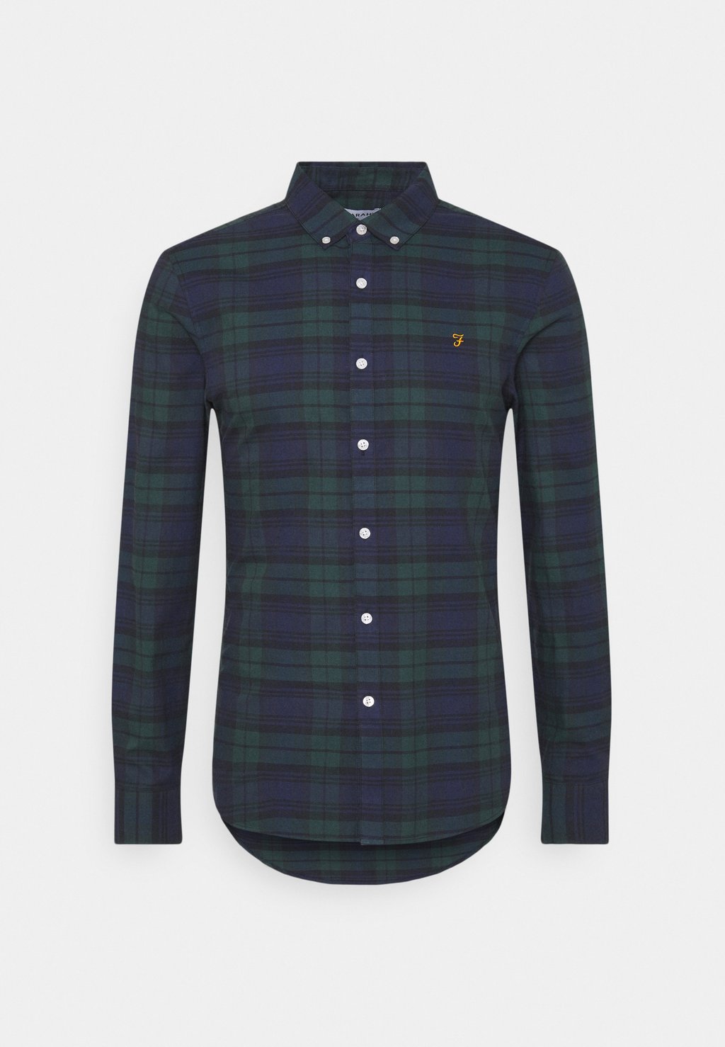 

Рубашка BREWER SLIM FIT CHECK SHIRT Farah, темно-зеленый