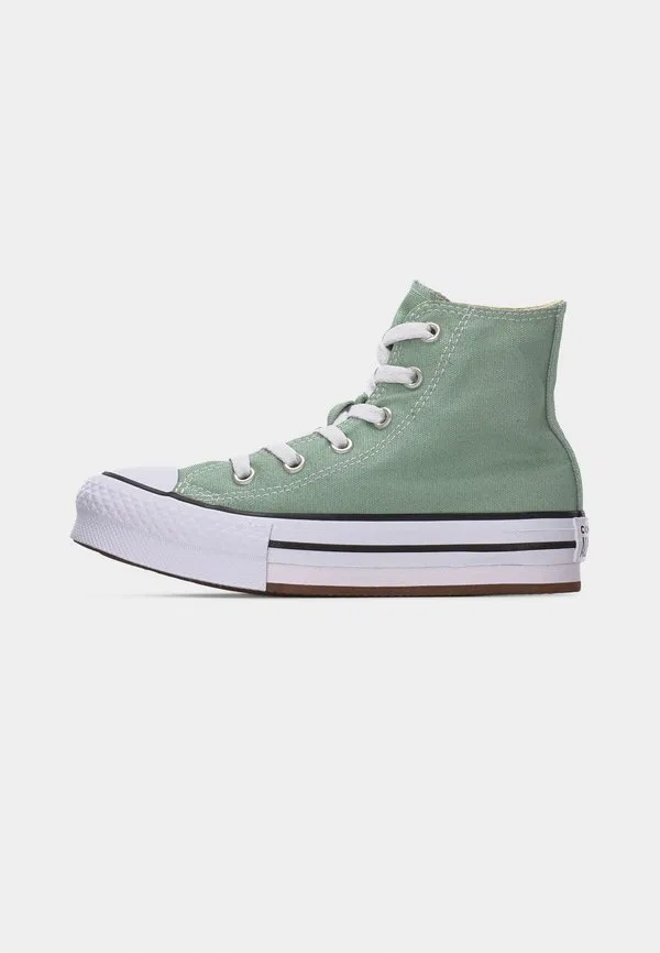 Кроссовки chuck taylor all star lift platform Converse, Thyme Again/White/Natural Ivory — фото 2