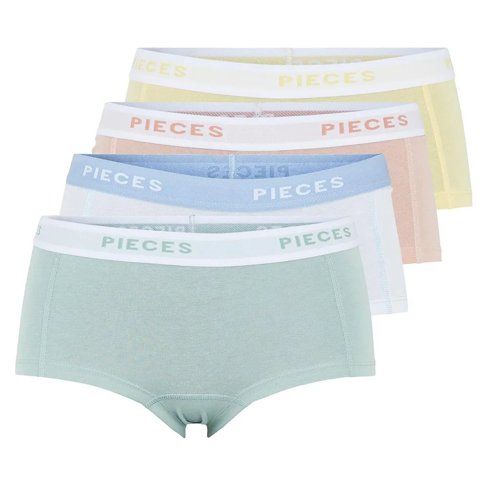 

Трусы Pieces Logo Lady 4 units, разноцветный