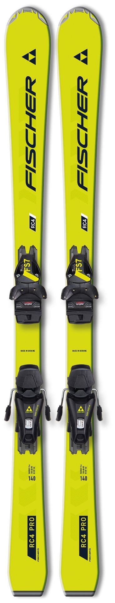 

Новые лыжи Fischer RC4 Pro 2025 года, длина 130 см, с креплениями Fischer FS7 GW