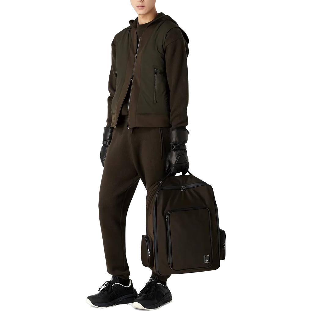 EMPORIO ARMANI Армейский зеленый жилет Men's Army Green, Army Green — фото 4