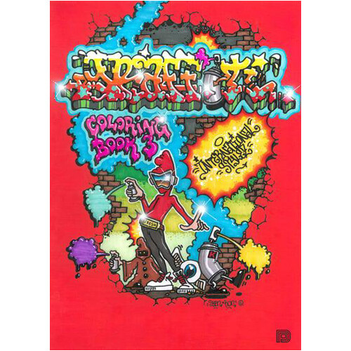 

Книга Graffiti Coloring Book 3