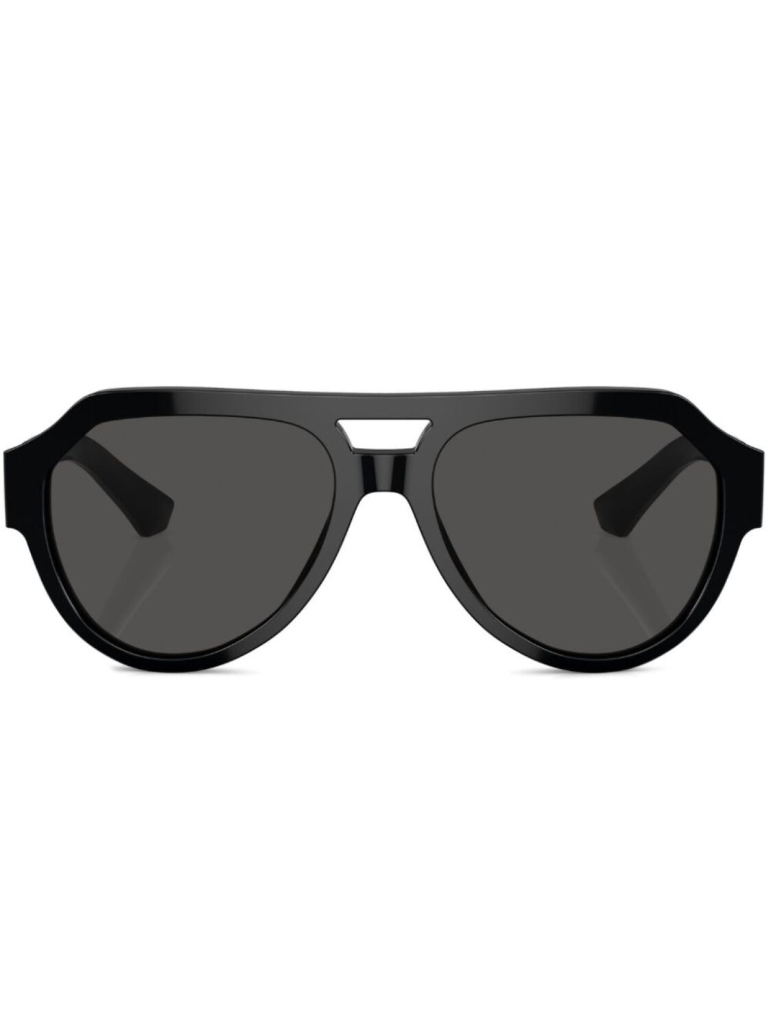 

Солнцезащитные очки-пилоты с логотипом Dolce & Gabbana Eyewear, черный