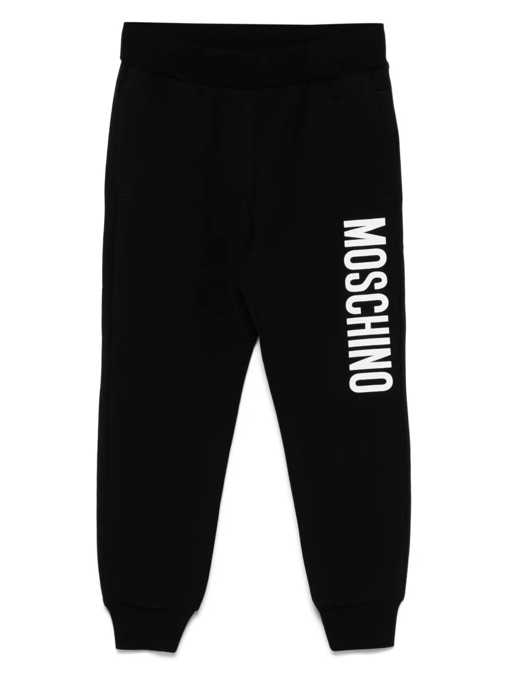 

Спортивные брюки с логотипом Moschino Kids, черный