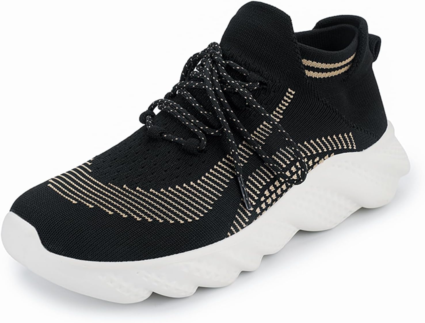 

Мужские кроссовки для трейлового бега, легкие, с противоскользящей подошвой и амортизацией Generic, черный