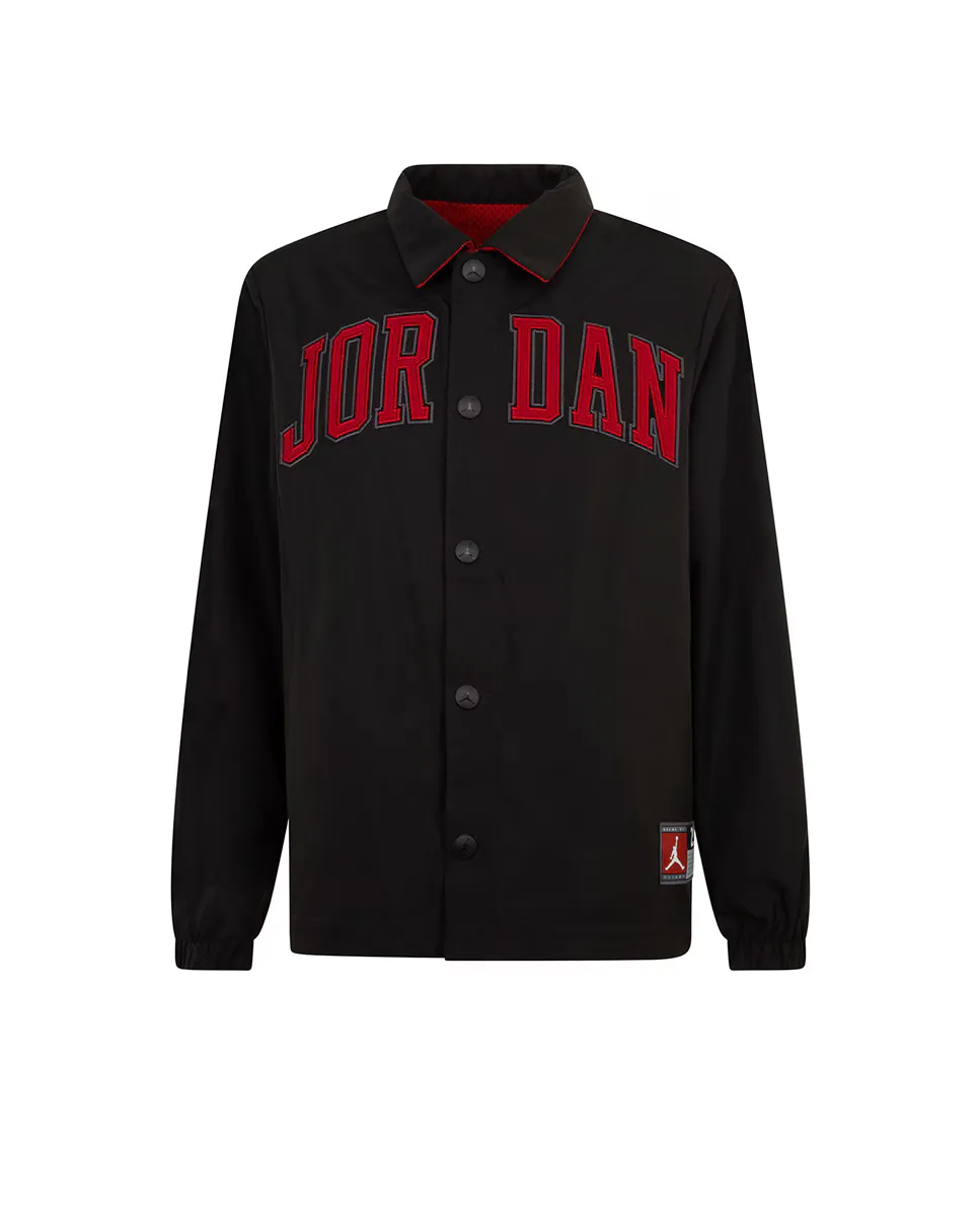 

Двусторонняя куртка Jordan Coach унисекс, черный