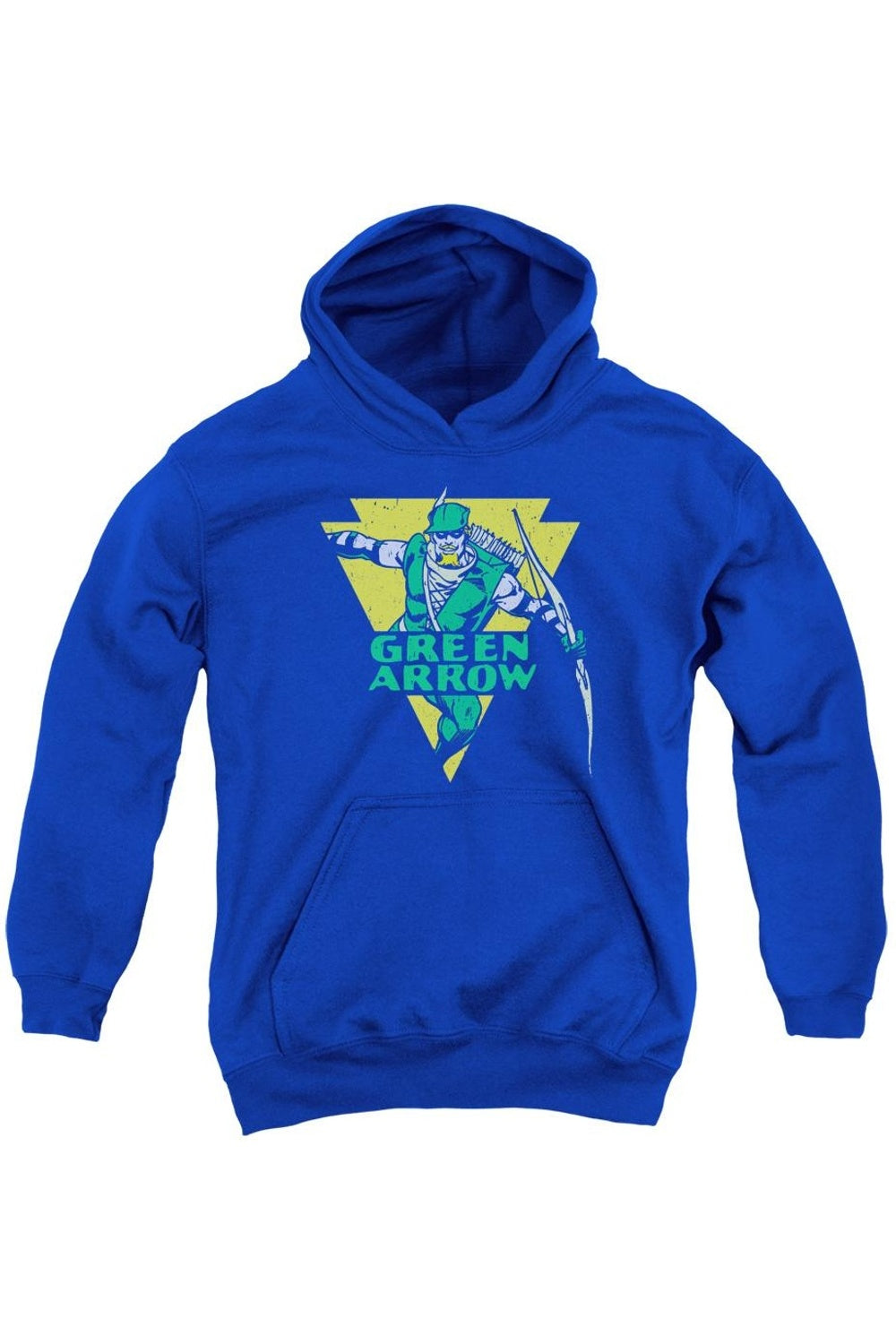 

Толстовка с капюшоном DC Comics Distressed Arrow Youth Gildan, синий