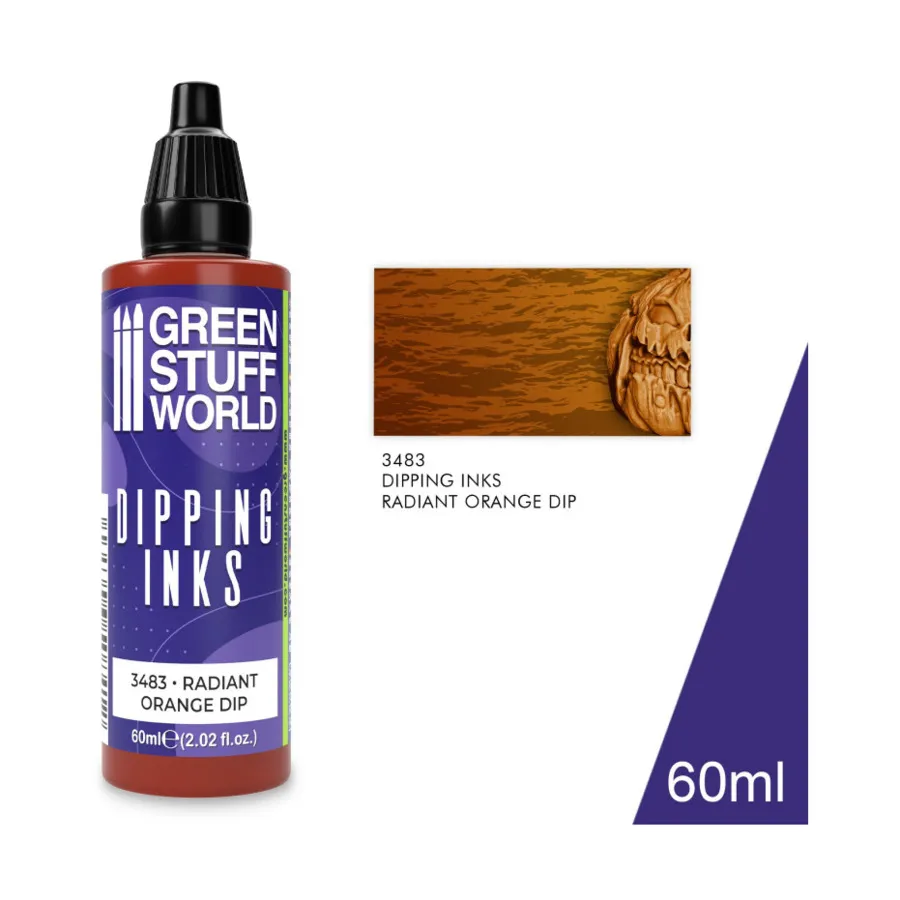 

Сияющий апельсиновый дип, Paint - Dipping Ink (Green Stuff World)