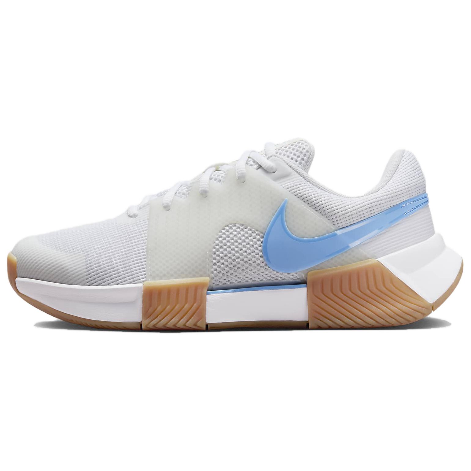 

Nike Женские Zoom GP Challenge 1 'Белый Светло-Синий Жевательная Резинка' - Серый, цвет Gray