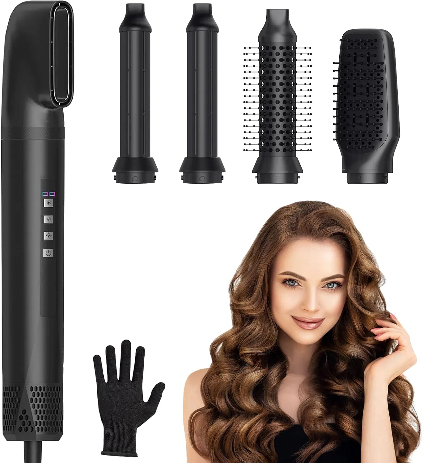 Набор для укладки волос Journeyside Airstyler 5-в-1, 1300 Вт Journeyside