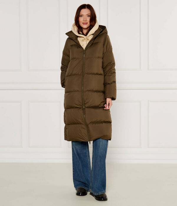 

Пуховик длинный Tommy Hilfiger, зеленый