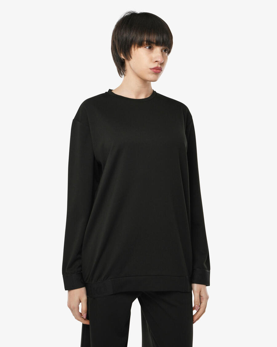 

JAKED черная женская толстовка из синтетического материала для фитнеса