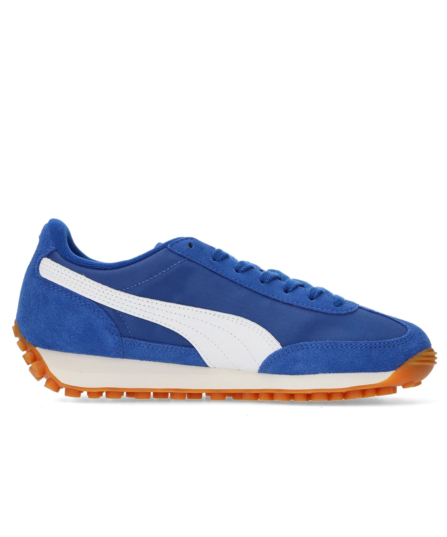 Кроссовки из кожи и текстиля PUMA EASY RIDER VINTAGE 399028-09 синие — фото 2