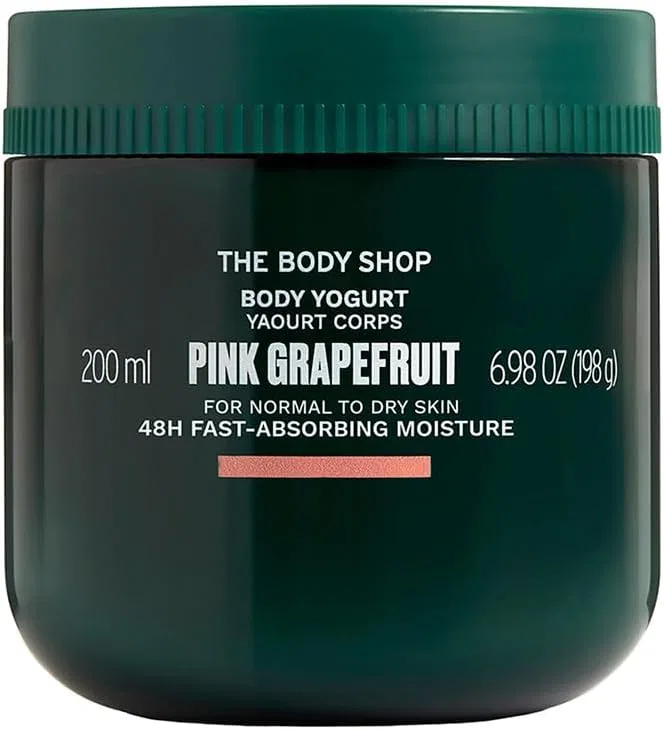 Крем для тела Body Yogurt с ароматом розового грейпфрута THE BODY SHOP 200 мл — фото 4