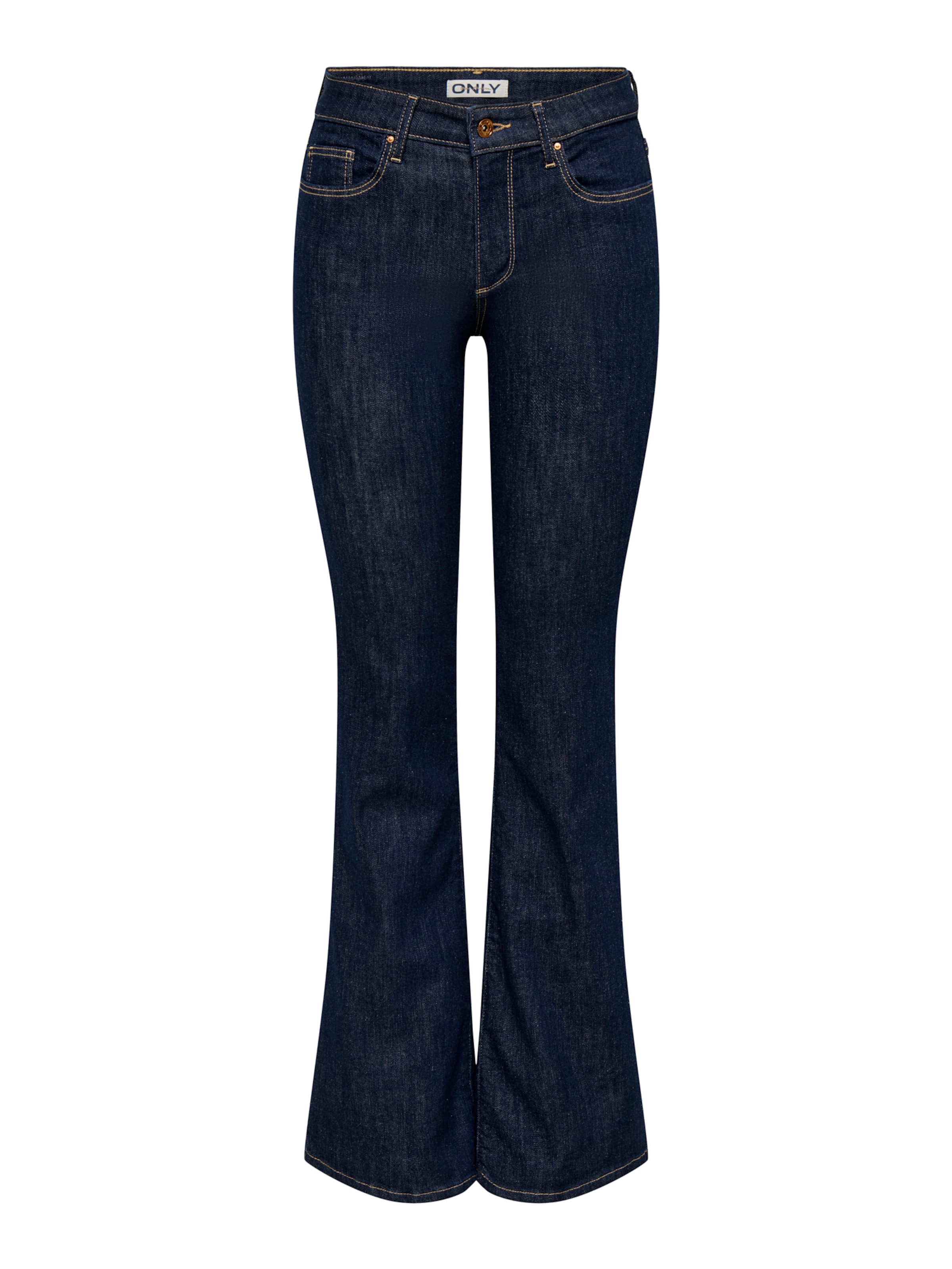 

ONLY Джинсы клеш 'ONLANNIE' в темно-синем цвете