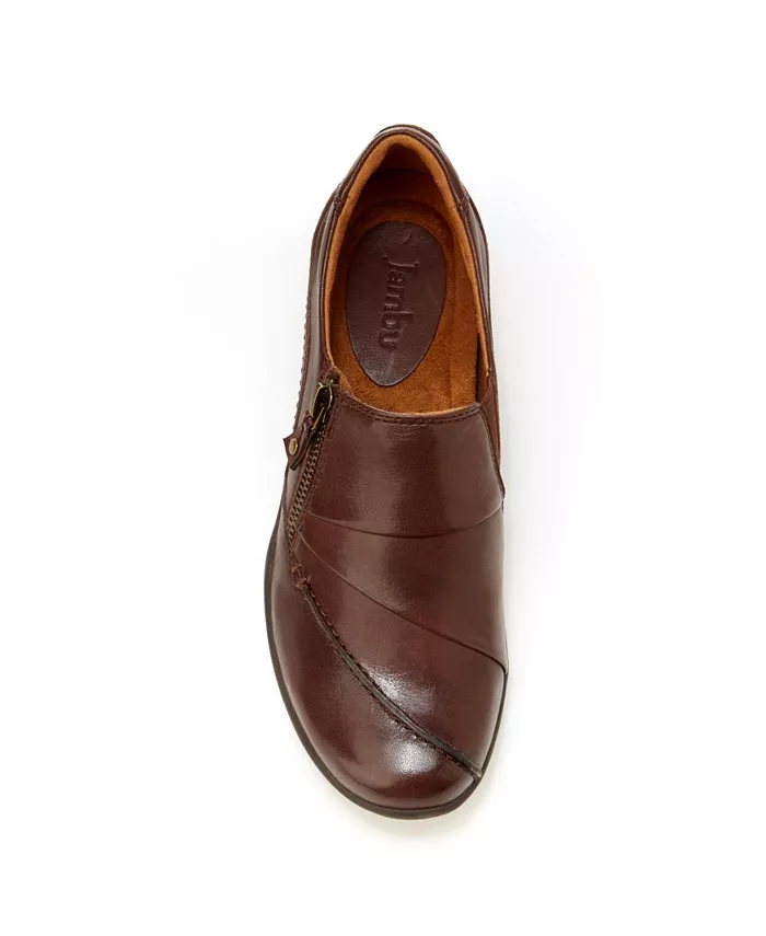 Женские балетки Thea-Wide Slip-On Jambu, коричневый — фото 3