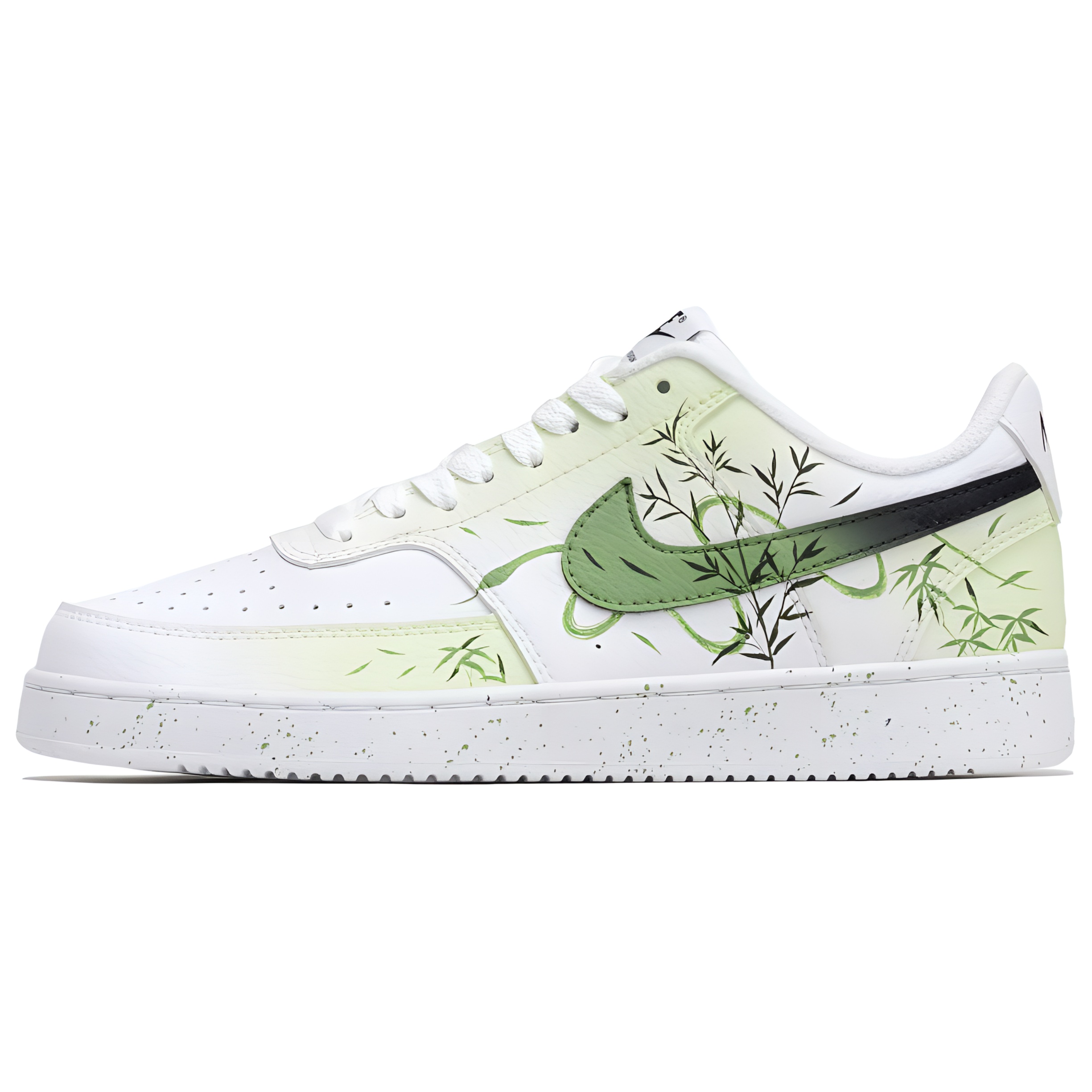 

Nike Кроссовки для скейтбординга Court Vision 1 Low Top, мужские, белые, зеленые