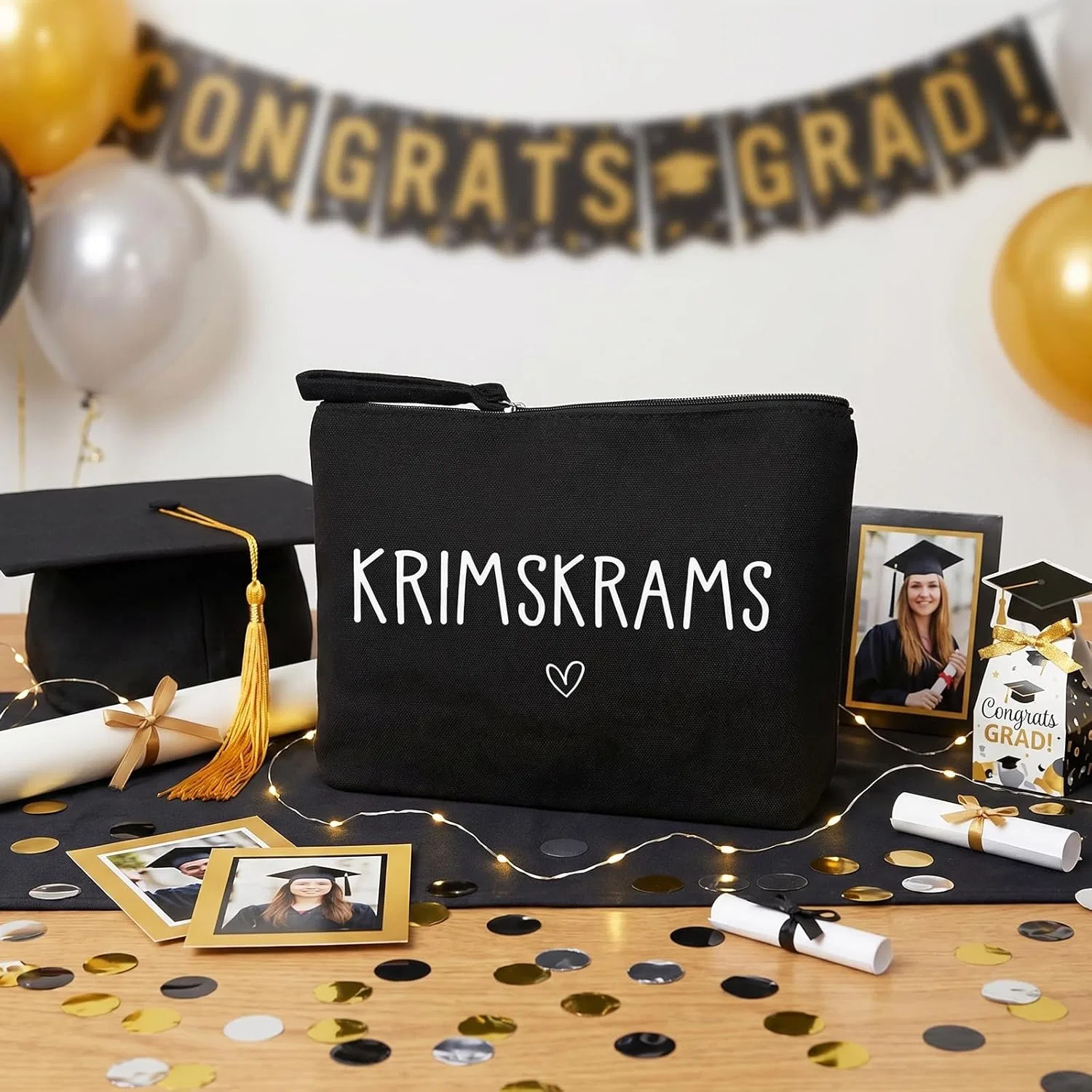 Маленькая косметичка Krimskrams из хлопка Comooka — фото 4