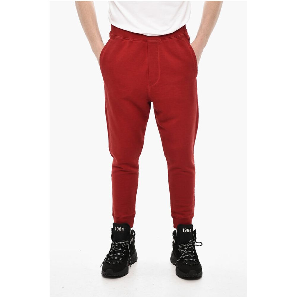 

Однотонные джоггеры с принтом сзади Dsquared2, Red