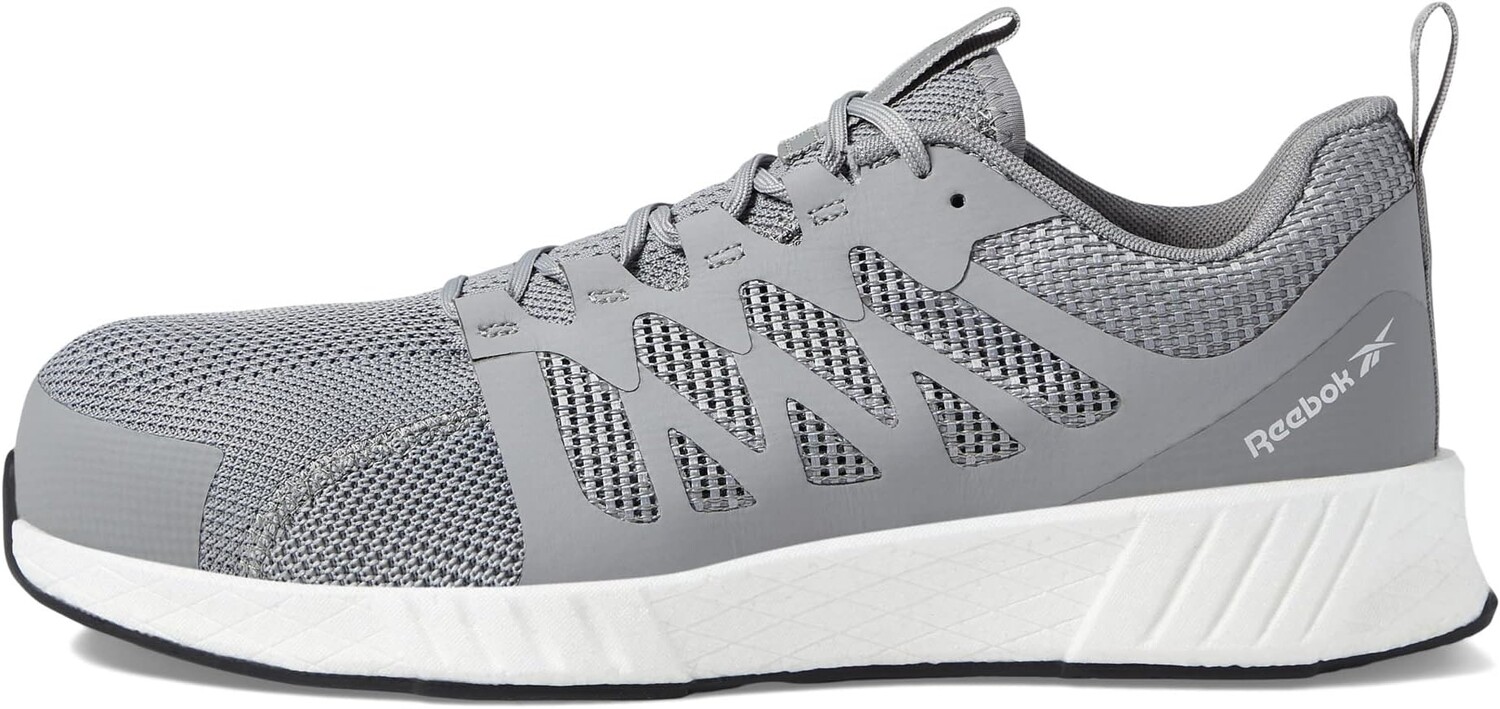 Кроссовки Fusion Flexweave Work EH Comp Toe Reebok, светло-серый — фото 4