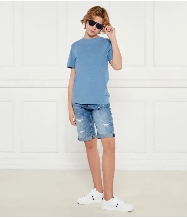 Футболка regular fit Tommy Hilfiger, небесно-голубой — фото 2