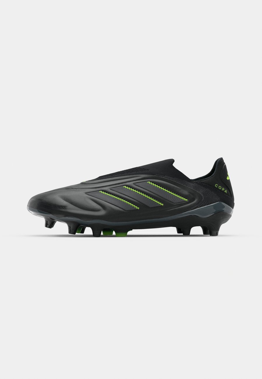 Кроссовки Adidas Performance COPA PURE III ELITE LACELESS FIRM GROUND FOOTBALL BOOTS, Core Black/Dgh Solid Grey/Lucid Lemon/Black — фото 2