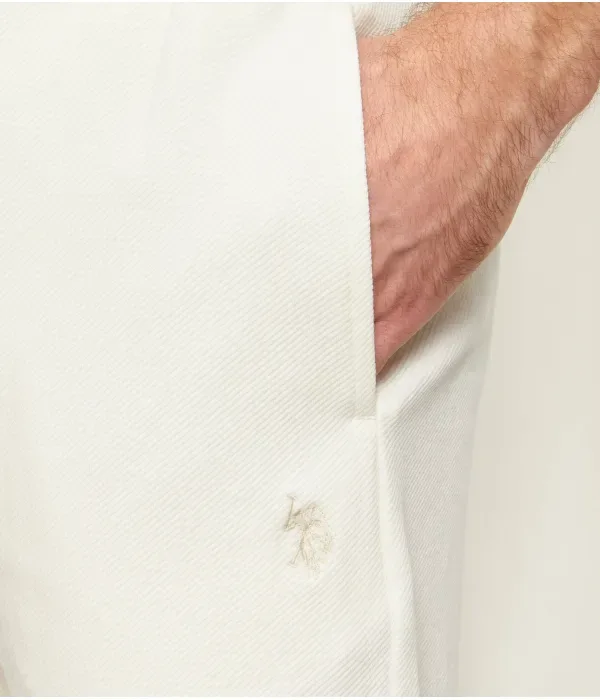 Шорты classic fit Us Polo Assn, белый — фото 4