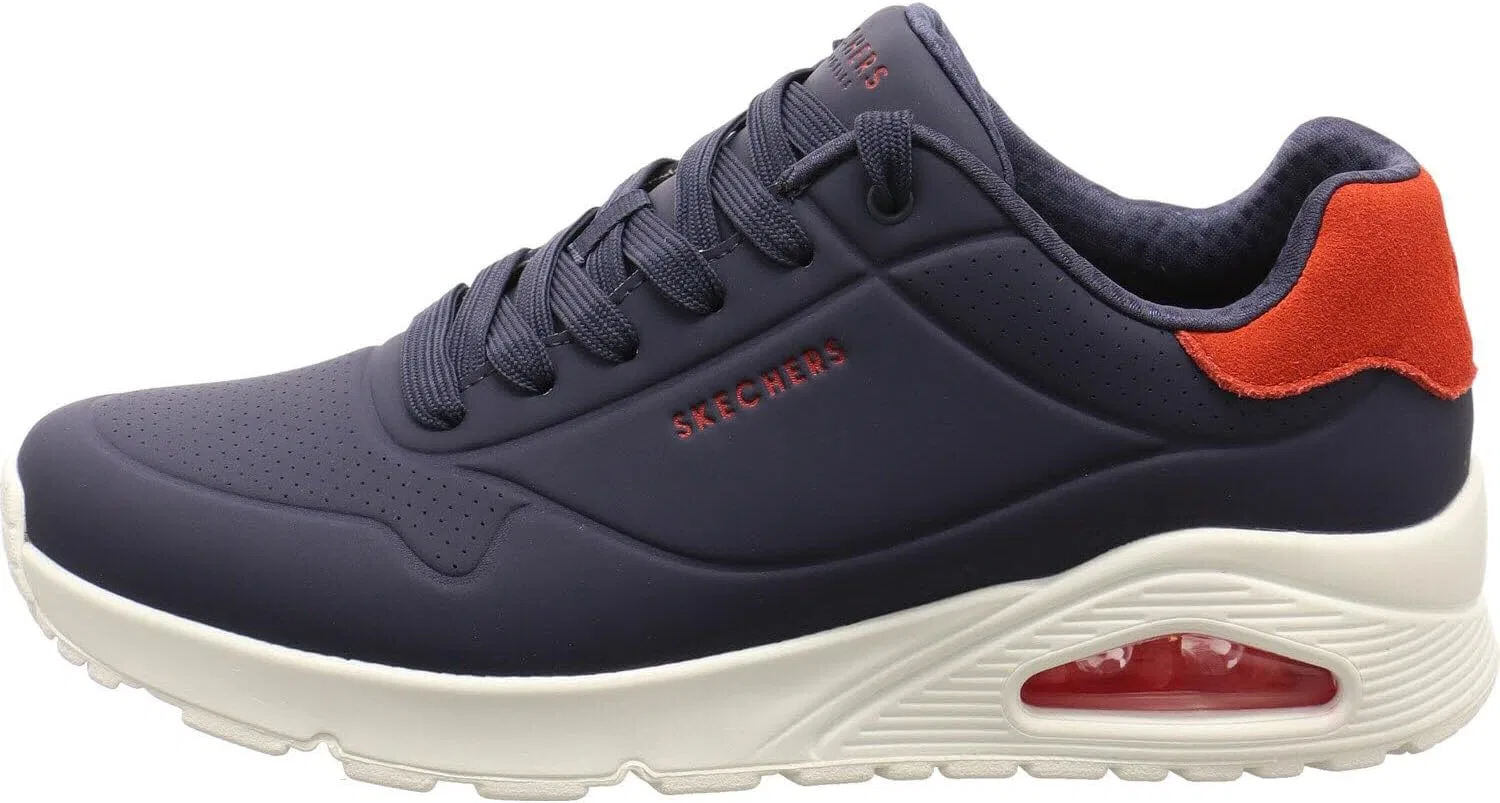 Мужские кроссовки Skechers Uno-Suited On Air, Blue Nvrd — фото 2